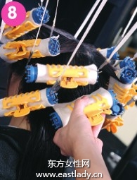 时尚卷发造型基本步骤体现女性温婉秀丽