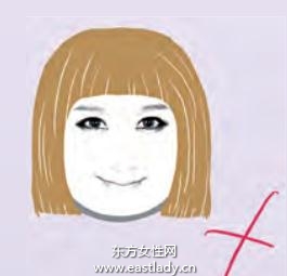 方形脸(国字脸)女生适合的发型设计