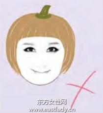 圆形脸女生适合的发型设计