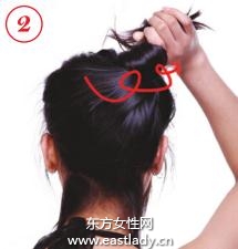 性感撩人盘发发型 让脸看起来比较小