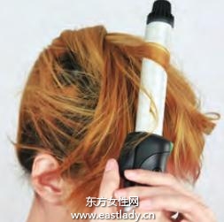 时尚中性盘发发型游走在性感与帅气边缘