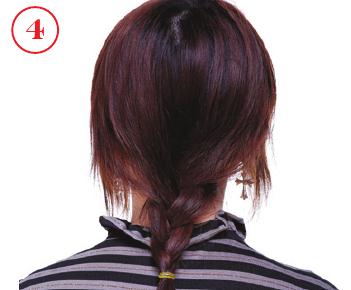 编发图解打造甜美小女人麻花辫