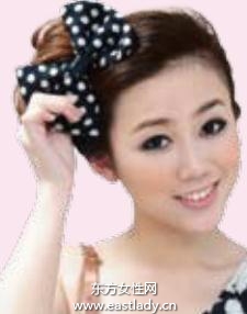 适合懒MM的好看发型扎法