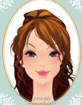 瓜子脸女生适合的两款发型