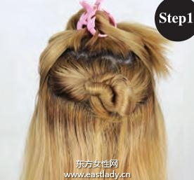 上班族公主头发型设计令头部线条更好看