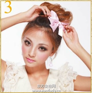 蓬松花苞团子头摇身一变芭比洋娃娃