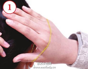 2013新款马尾辫的扎法图解 美化你的脸部轮廓