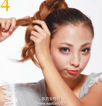 2013新款马尾辫的扎法图解