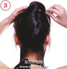 性感撩人盘发发型 让脸看起来比较小