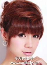 蓬松头发型大脸变小脸