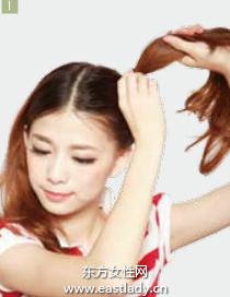 双团子高束发发型设计帅气又迷人