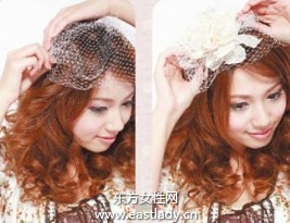 蓬松感韩式卷发发型 重塑萌女风