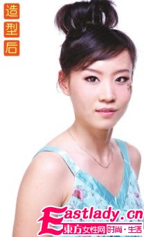 时尚韩式盘发发型更显帅气十足