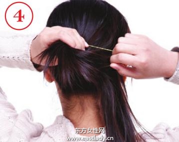 2013新款马尾辫的扎法图解 美化你的脸部轮廓