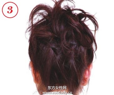 圣诞约会帅气个性发型更显高雅气质