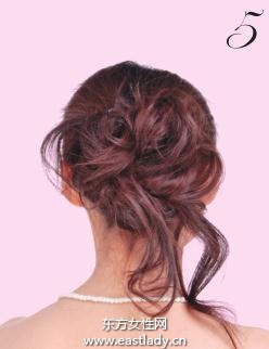 最新盘发发型尽显典雅气质