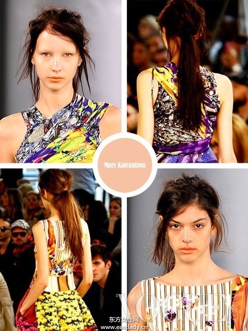 学明星马尾辫扎法时尚又高雅