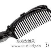 不同用途发梳打造随意发型