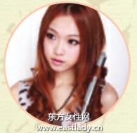 时尚盘发发型秀出个性风