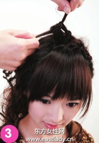 2013最新韩式发型扎法步骤