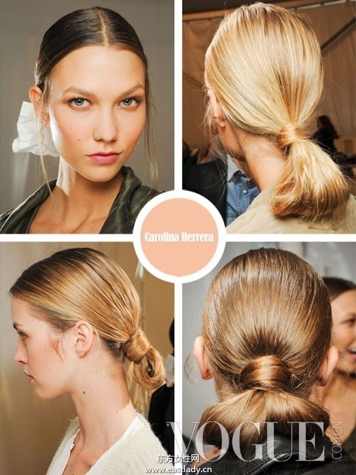 学明星马尾辫扎法时尚又高雅