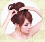 日系蓬松丸子头发型 圆形脸MM最爱发型