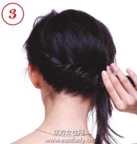 蓬松飘逸斜发发型设计给人惊艳的感觉