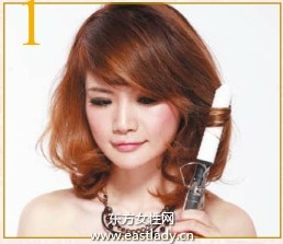 米奇女卷发发型突出时尚感