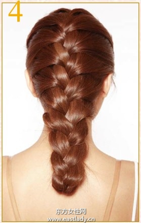 简单又实用的蝎子辫的编法图解