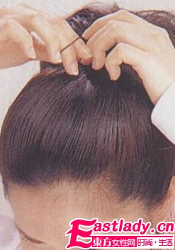 上梳式马尾发型 大气又时尚