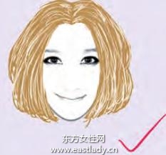 鸭蛋脸女生适合的发型设计