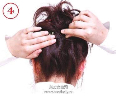 圣诞约会帅气个性发型更显高雅气质