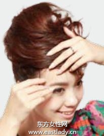 2013最新蓬松高盘发造型 给人潇洒不拘一格之感