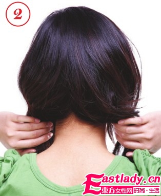 清新无邪中长发发型设计 清新中带着一丝甜美