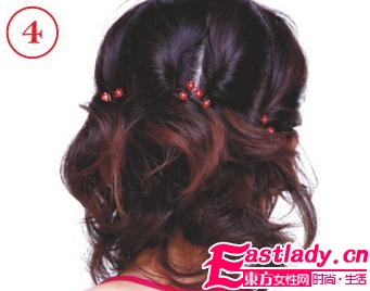 可爱短发发型 造型精致而活泼