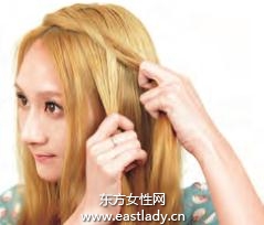 2013今年最流行的发型清爽辫盘发发型