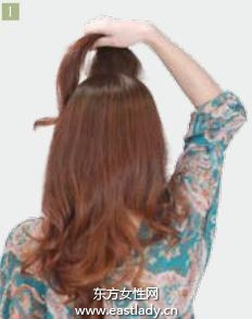 俏丽复古小发髻 散发出无限优雅气息