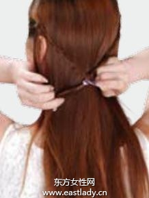 时尚韩式编发变身职场Lady