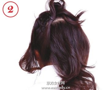 圣诞约会帅气个性发型更显高雅气质