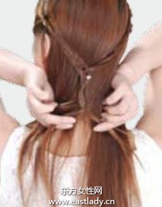 时尚韩式编发变身职场Lady