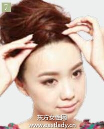 2013最新蓬松高盘发造型 给人潇洒不拘一格之感