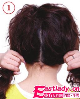 三股辫+装饰发夹打造时尚潮流发型