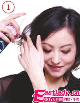 娇小可爱刘海编发 做个小女人