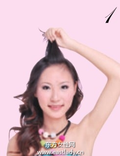 蝴蝶结小束发简单迷人富含温情气息