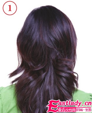 清新无邪中长发发型设计 清新中带着一丝甜美