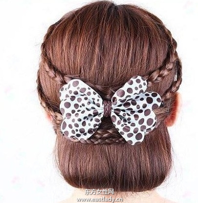 麻花辫另类编法演绎不一样的风情