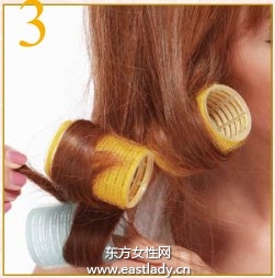 魔术发卷卷出随意感发梢