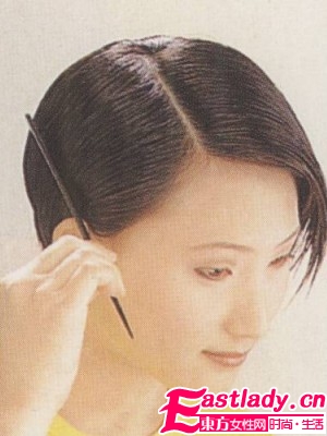 用可爱发夹 创造俏皮时尚发型