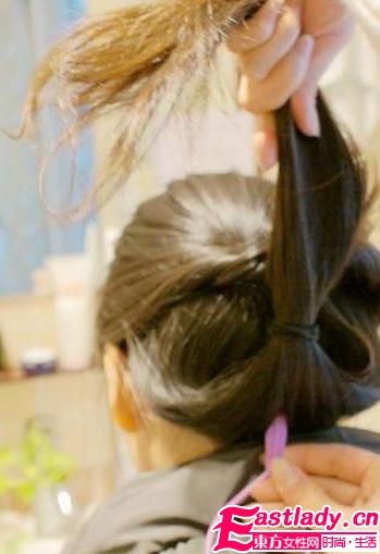 DIY韩式盘发发型做优雅淑女