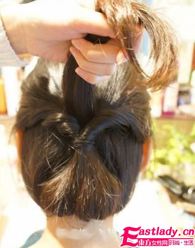 DIY韩式盘发发型做优雅淑女